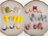 【ケア付認定サロン】　ジェルネイル　アート4本付シンプルコース　￥６１００