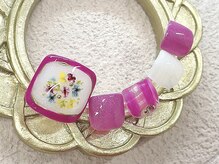 ネイルサロン ふるる 大須店/フットミディアムネイル#367