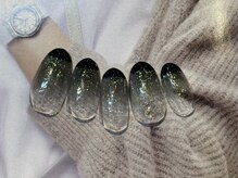 シエルネイルスタジオ 新宮店(Ciel nail studio)/シアーブラックネイル