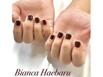 ビアンカ 沖縄南風原店(Bianca)/ゴールドフレンチネイル