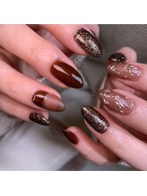 ヴィヴィ(vivie)/秋ネイルデザイン