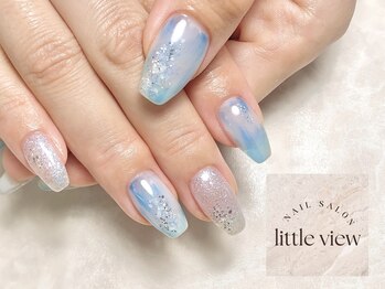 リトルビュー(little view)/・ブルーリーニュアンス ¥7980
