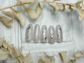 ブリスフルハピネス(Blissful happiness)/定額ネイル(simple)秋冬ver.