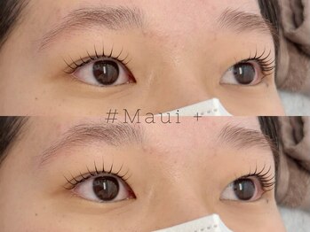 マウイ プラス 松阪店(Maui+)/自まつげを活かして