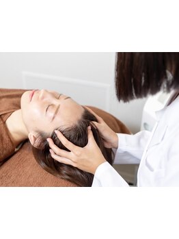 ヘッドスパで癒されたい