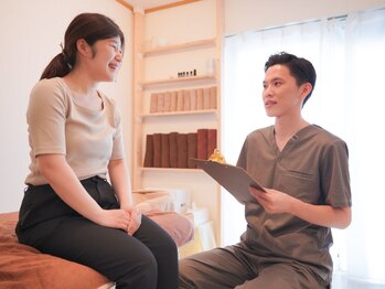 虹いろ整体院/1.カウンセリング