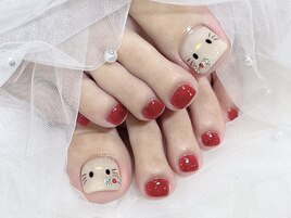 フット親指アートコース♪