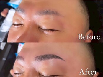 エムズアイブロウ 大阪京橋店(M’sアイブロウ)/メンズハリウッドブロウリフト