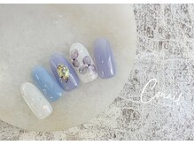 コーネル(CONAIL)/《90分A》紫陽花ネイル