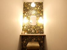 アイラッシュサロンボニー(eyelash salon Bonnie)の雰囲気(Waiting room & Powder room)