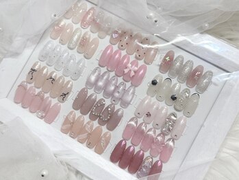 バベル 京橋店(Babel)の写真/大人可愛いデザインでお手元からお洒落に♪シンプル・ニュアンス・個性派まで多数◎駅近サロン♪