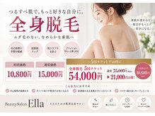 エラ(Ella)の雰囲気（全身も、部位ごとも、見えないところまで、きれいを抜かりなく）