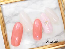 アンベリール 横浜店(Embellir)/(831)ふんわりお花ネイル