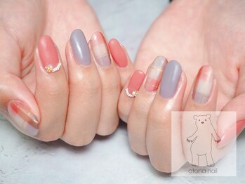 オトナネイル(otona nail)/チェック柄ネイル