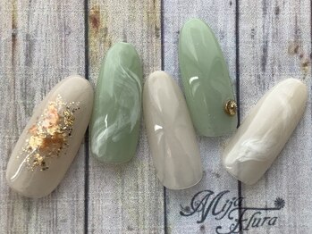 ミハフルーラ 与野(Home Nail Salon Mija Flura)/シンプル　I549S