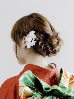 ジャパンオレンジシェーブ 長町本店(Japan Orange Shave)/成人式前撮りにはうなじ美人で♪