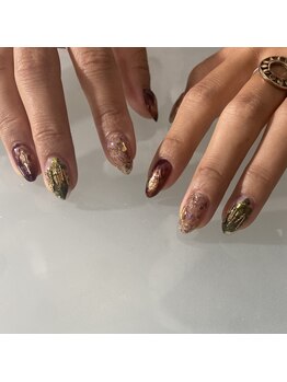 アオ 渋谷(ao.)/クリスマスネイル