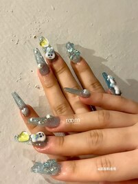 ３Dパーツ×スカルプチュア