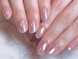 オーロラミラーネイル