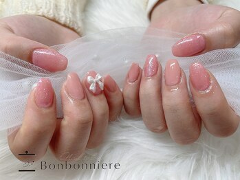 ネイル ボンボニエール 京阪シティモール天満橋店(Nail bonbonniere)/ワンカラー