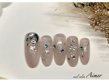エメ(Aimer)/新作☆韓国・ワンホンネイル♪