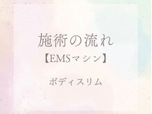 ボディスリム/施術の流れ【EMS】