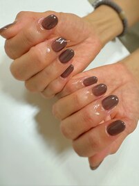 【ハンド】ワンカラーネイル