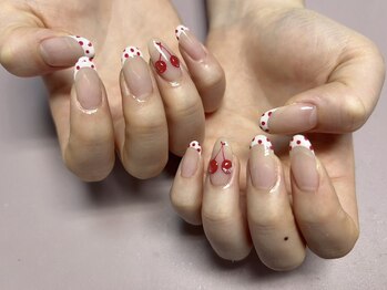 フルール(Fleur)/さくらんぼネイル＊