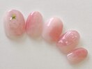 いちごミルキーウェイネイル
