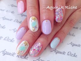 【シェルネイル】