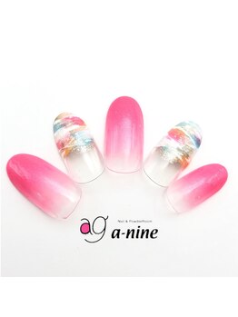 ネイルサロン エーナイン イオン東札幌店/2.トレンド夏デザイン 5999円