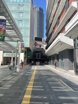 イボルヴ 横浜(Evolve)/サロンへの道のり