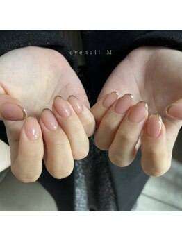 アイネイルエム 本町店(eyenail M)/ミラーフレンチ