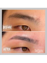 ルアン 表参道店/メンズ美眉毛スタイリング