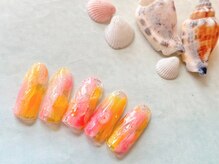 ネイルサロン&スクール ジーナ(GINA)/トロピカルカラーネイル