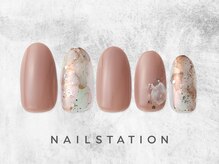 ネイルステーション アルカキット錦糸町店(NAIL STATION)/ニュアンスネイル／パラジェル