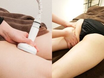 グレイスボディ イオンモール春日部店(Grace Body)の写真/【夏の駆け込みお尻/太もも/ふくらはぎ集中ケア】選べる強力マシン+ハンドの美脚ケア3500円/全身痩身4400円