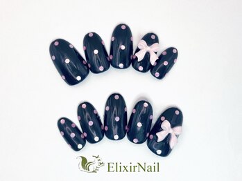 エリクサーネイル 神田(Elixir Nail)/シンプル/クーポン使用
