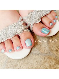 Foot♪ワンカラー＋ラメ