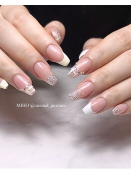 モナールアンド(MONNAL&)/フレンチネイル