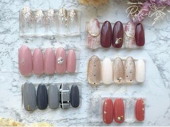 ロワゾブル ルリエ(L'oiseau bleu Relier)の写真/【多彩なネイルで気分も指先も華やかに…◇】選べる定額デザイン多数ご用意！自分らしさも楽しめます♪