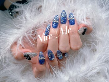 ナイスミー(Nice Me)/カッコいい系韓国ネイル