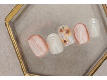 ネイルサロンプリッシュ 横浜店(prish)/6000円　向日葵　マグネット