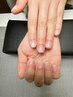 《Harnd》学割U24 自爪のジェルネイルオフのみ 2000円