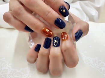 プルミエ ネイル(Premier Nail)/べっ甲ネイル★定額デザイン