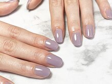 ミエルネイル 天神大名(miel nail)/お客様デザイン：グレージュ