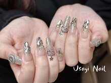 ウサギネイル 新大久保店(usagi nail)/クリスマスネイル