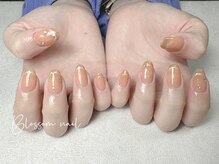 ブラソンネイル(Blossom nail)/マグネットフレンチ