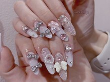 ダークハニー 原宿店(Dark Honey)/ガーリーキャラクターネイル