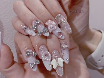 ダークハニー 原宿店(Dark Honey)/ガーリーキャラクターネイル